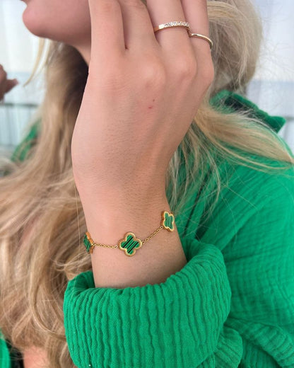 Pulsera Trebol Van Cleef - Para la buena suerte y la prosperidad!